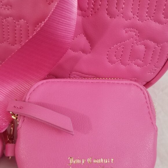 Exclusive Juicy Couture Puff Haft Moon Crossbody Style: 11JCCMLMX-LJP - Picture 10 of 16